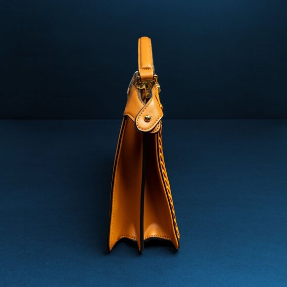 Verano Hill Dianne Woven Leather Handbag – Brown – NWOT - Picture 4 of 7